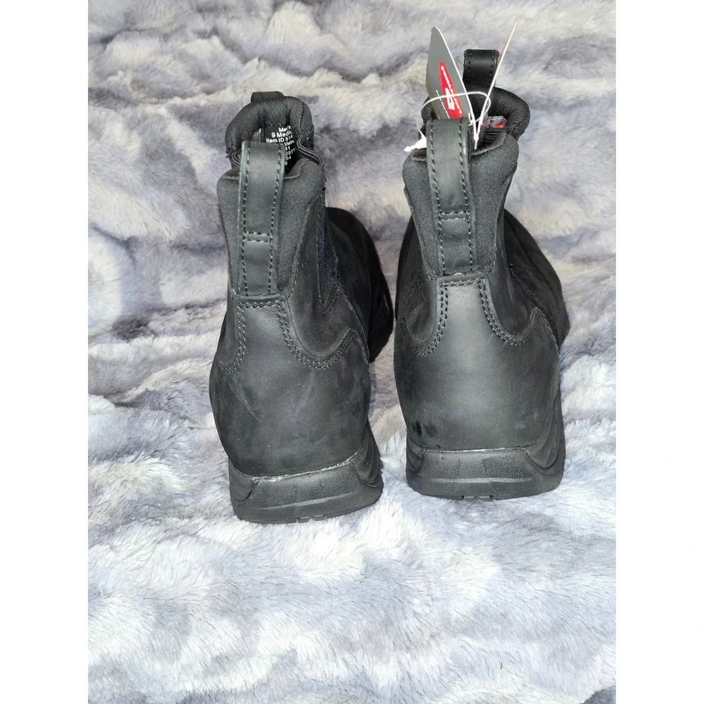 NWT L.L.Bean Traverse Trail Boot Leather Pull-On Water Resistant Insulated men 9